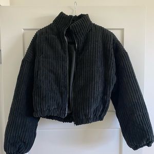 Corduroy Puffer Jacket